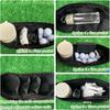 Golf Push Cart Accessory Bag with Multiple Compartments Waterproof Storage Organizer For Golf Clubs And Gear