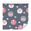 Sweet Sheep Wallpaper for Living Room and Bedroom 50x1000