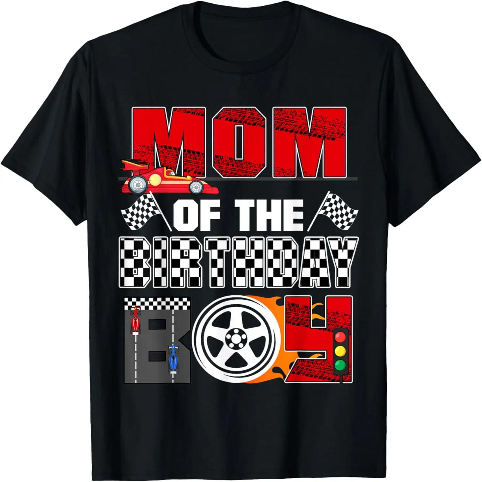 Mom And Dad Birthday Boy Fast One Two Family Decorations T-Shirt S