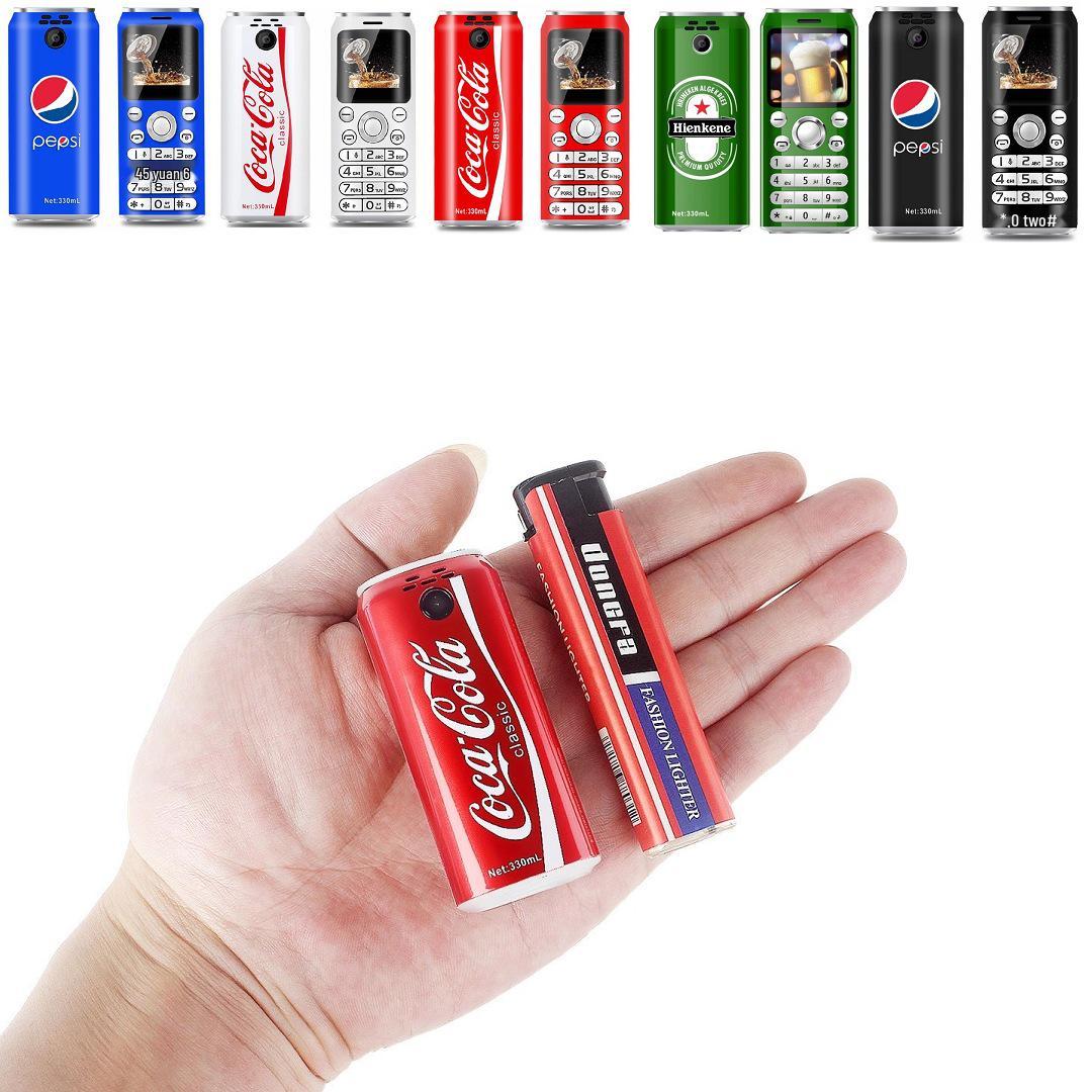 

Pepsi Cola K8 Mini Dual SIM Bluetooth Dialer – Ультра-компактний телефон-моноблок. Black [Multi-language, not for domestic use]