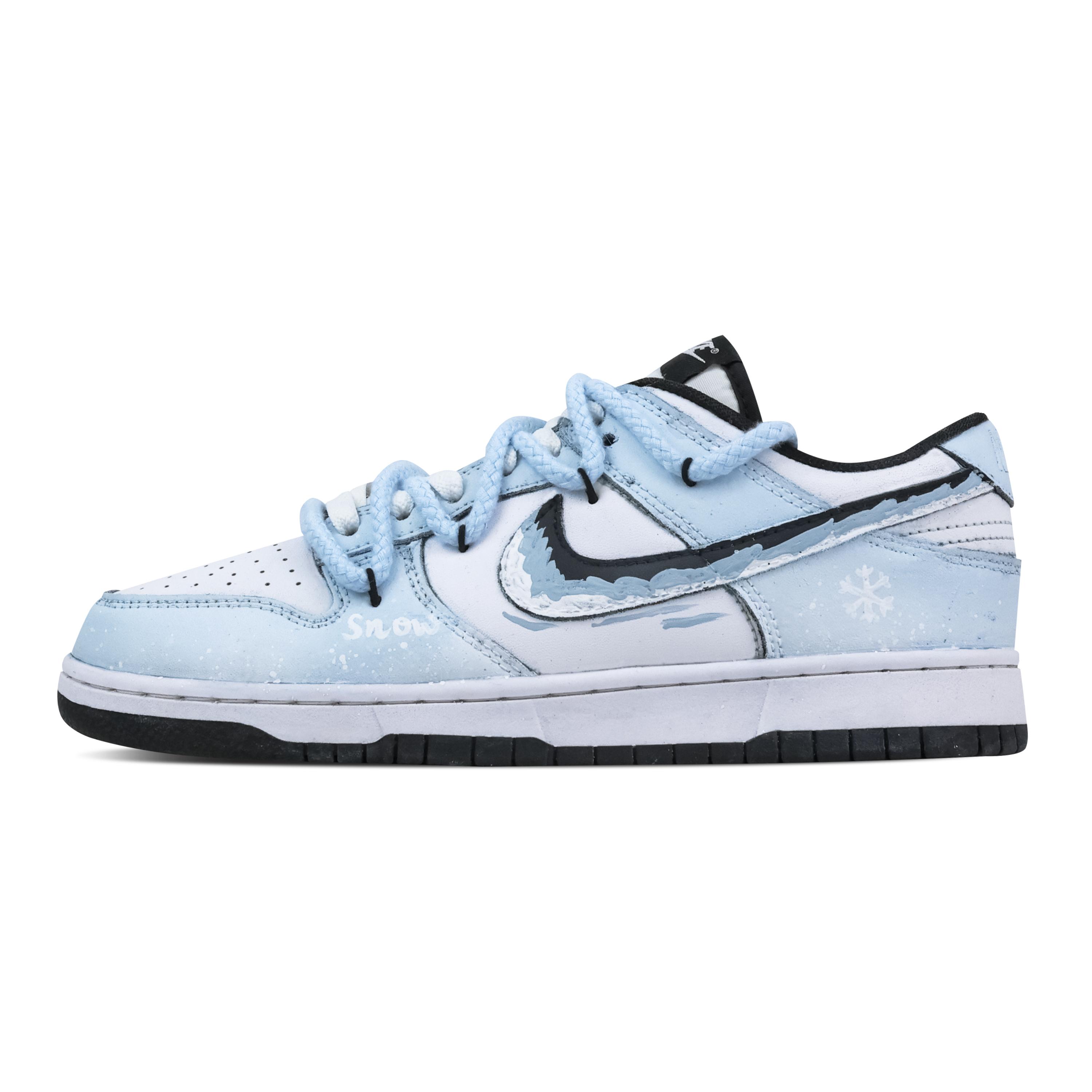 

Nike Dunk Snow Trace Light Sky Abrasion Resistant Low top Skateboard Shoes Unisex Blue HF5441-100(Team773-1) 42.5