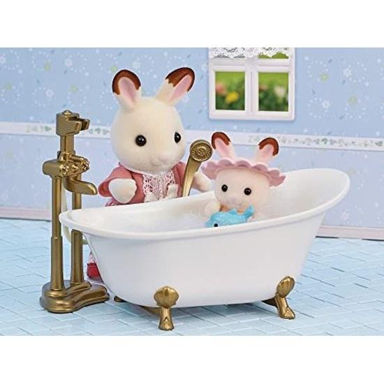 Sylvanian Families Furniture BathShower Set Car-628 ST Mark Certification 3 Years Older Toy Dollhouse EPOCH