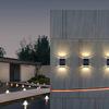 Solar Wall Lamp Outdoor Waterproof Solar Powered Up/Down Lighting for Garden Yard Home Exterior Decoration IP65 Solar Path Light