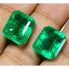14.55 Ct CERTIFIED Loose Gemstone Natural Emerald Green Colombia Emerald Cut MQ-1677 003