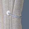 Curtain Clip Creative Curtain Strap Magnetic Buckle No Drilling No Hook Modern Simple Magnet Strap a Pair Of White Home Decorati