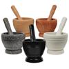 Manual Mashing Medicine Pot Multi-function Stone Mortar Household Mortar Pestle Set  Garlic