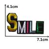 Letter Embroidery Hot Melt Adhesive Ironing Badge Cloth Sticker Diy Sewing Decorative Clothing Accessories Patch Cloth Sticker