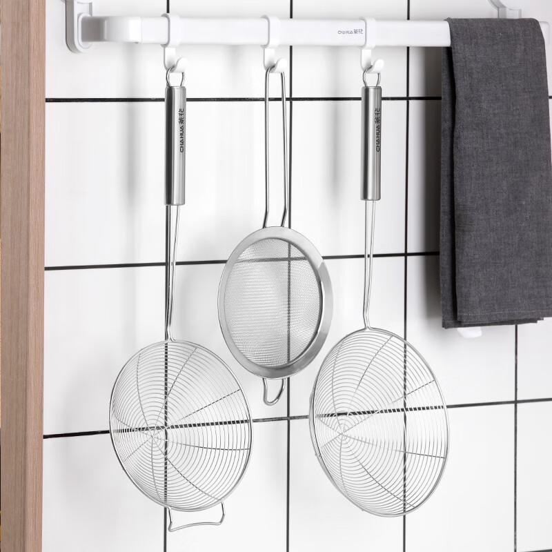Chahua Long Handle 304 Stainless Steel Mesh Strainer