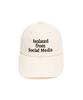 NET SOCIAL CLUB Isolated Washed Cap (Cream)