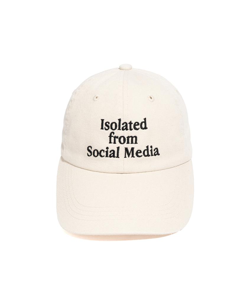 NET SOCIAL CLUB Isolated Washed Cap (Cream)
