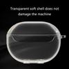 Shockproof Earphone Sleeve Scratch Resistant Housing Antidust Washable Clear Cover Protective Case Suitable for Capsule3