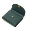 Daks Misty Flower Green Leather Check Wallet Dcwa2f307e2