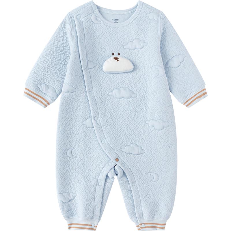 Balabala Baby Cotton-Blend One-Piece Jumpsuit