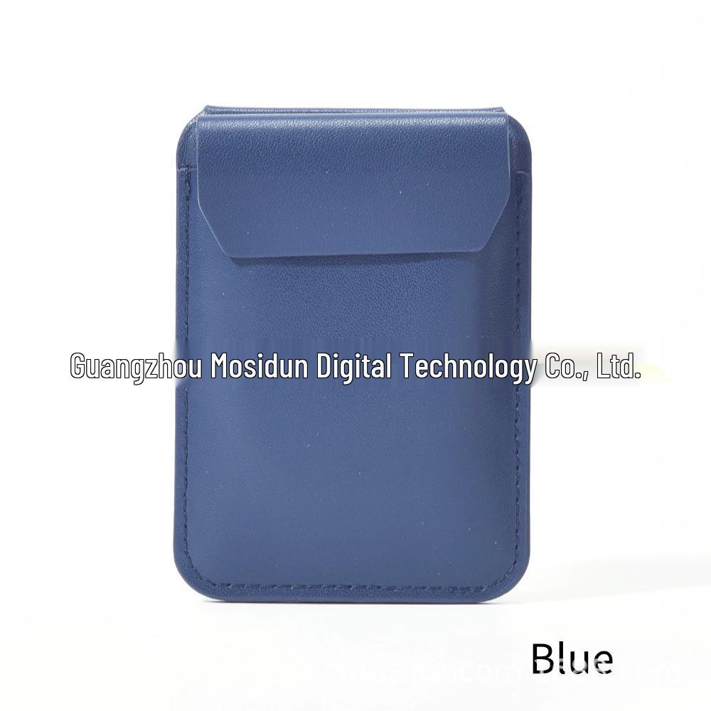 Apple MagSafe Magnetic Card Holder for iPhone 16/15 - PU Leather Wallet Bracket