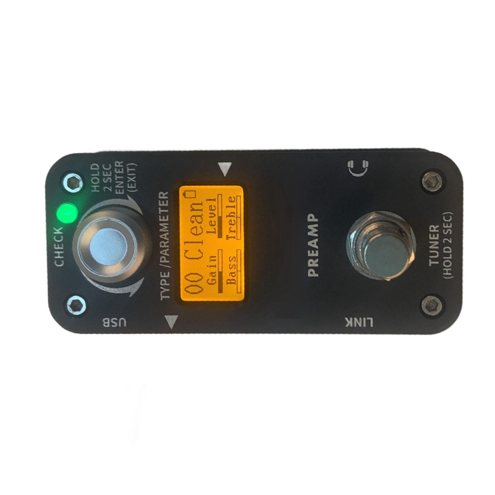 

Педаль эффектов предусилителя Невокализированный звук Перегрузка Искажение Металлический тон Электрогитарный эффектор