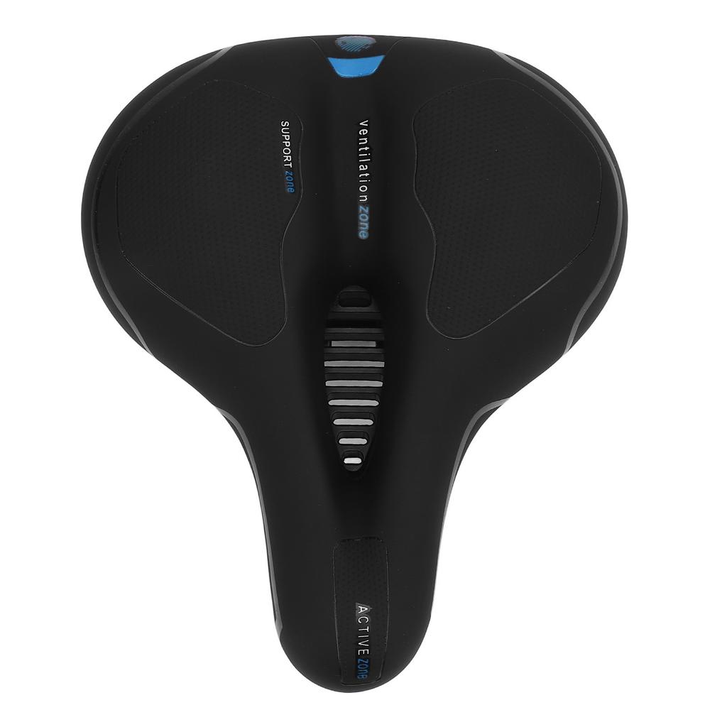 Cycling Seat with Night Reflective Strip Hollow Breathable Water Resistant Shock Absorbing