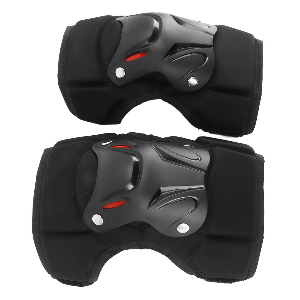 2PCS Knee Pads Breathable Shockproof Ergonomic Elastic Belt Flexible Slip Resistant for Motorcycle