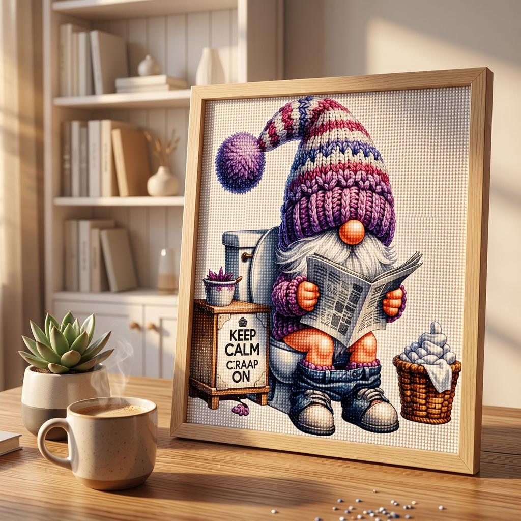 Kit for Adults with Gnome Design - DIY Set