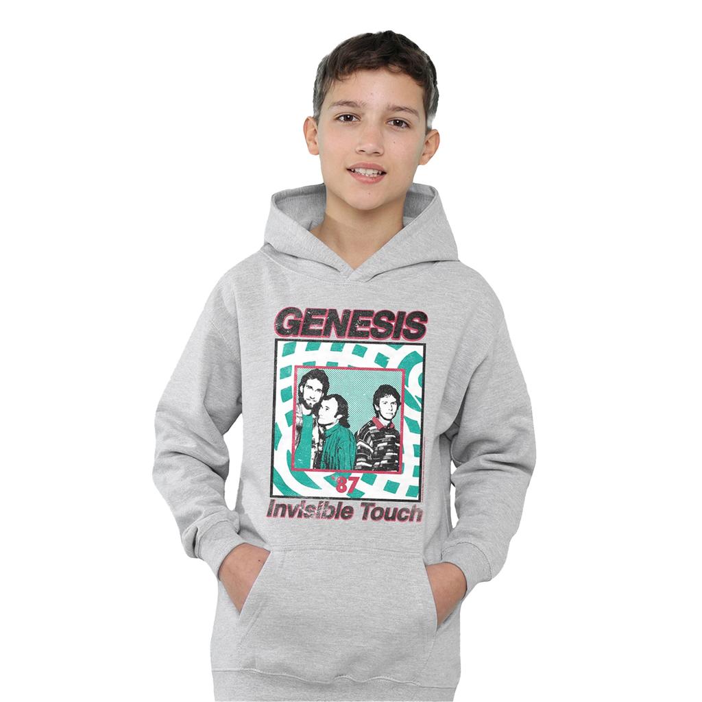 Genesis Childrens/Kids Invisible Touch Poster Hoodie
