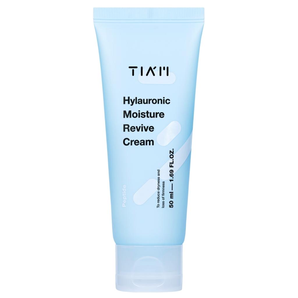 TIAM - Hyaluronic Moisture Revive Cream, 50 ml - nawilżający krem do twarzy