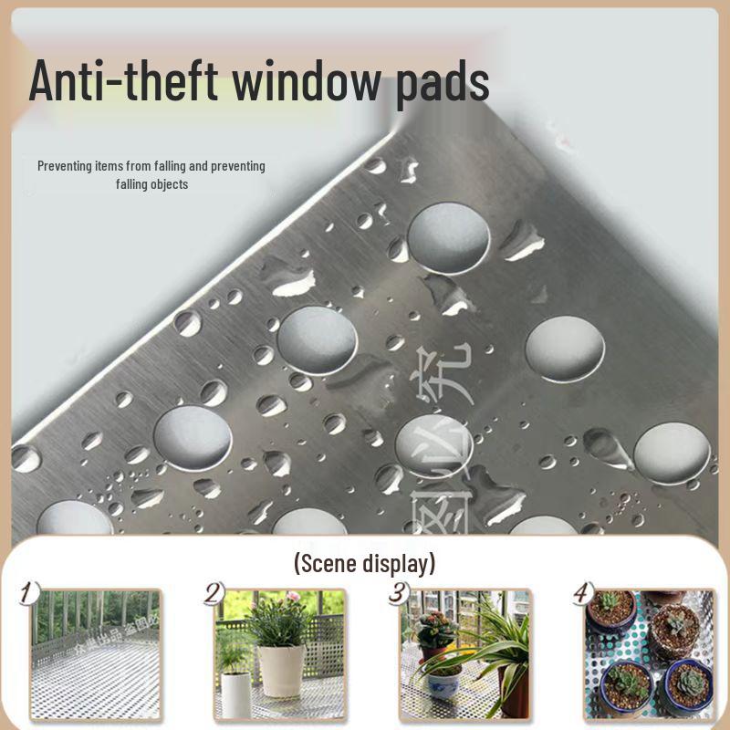 Siatka zabezpieczająca przed kradzieżą na okna i balkony ze stali nierdzewnej 304