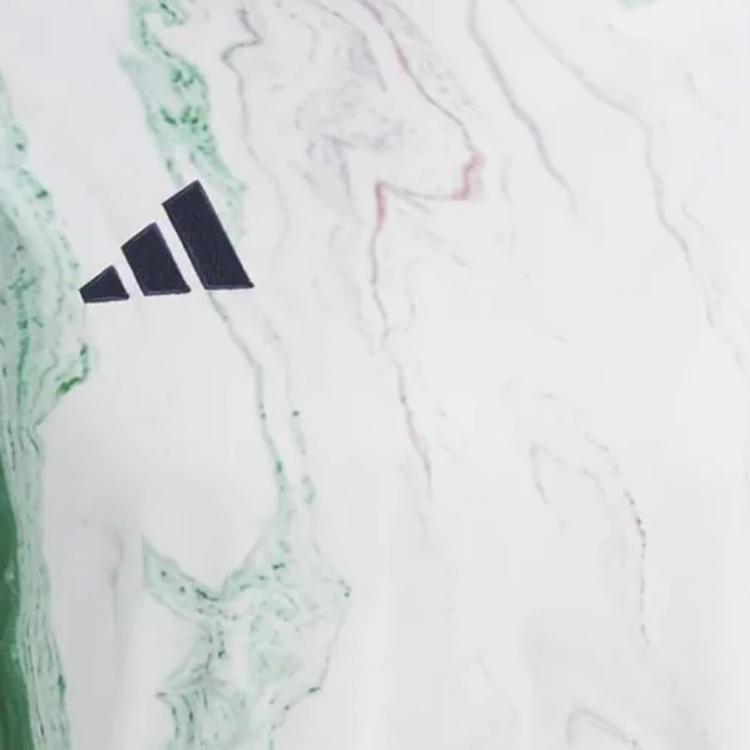 Adidas Colorblock Round Neck Short Sleeve Soccer Jersey Men Tops White HS9868