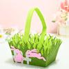Eco Bag Beauty Bag Non-woven Fabric Easter Decorations Vegetable Basket Handbags Organizer Portable