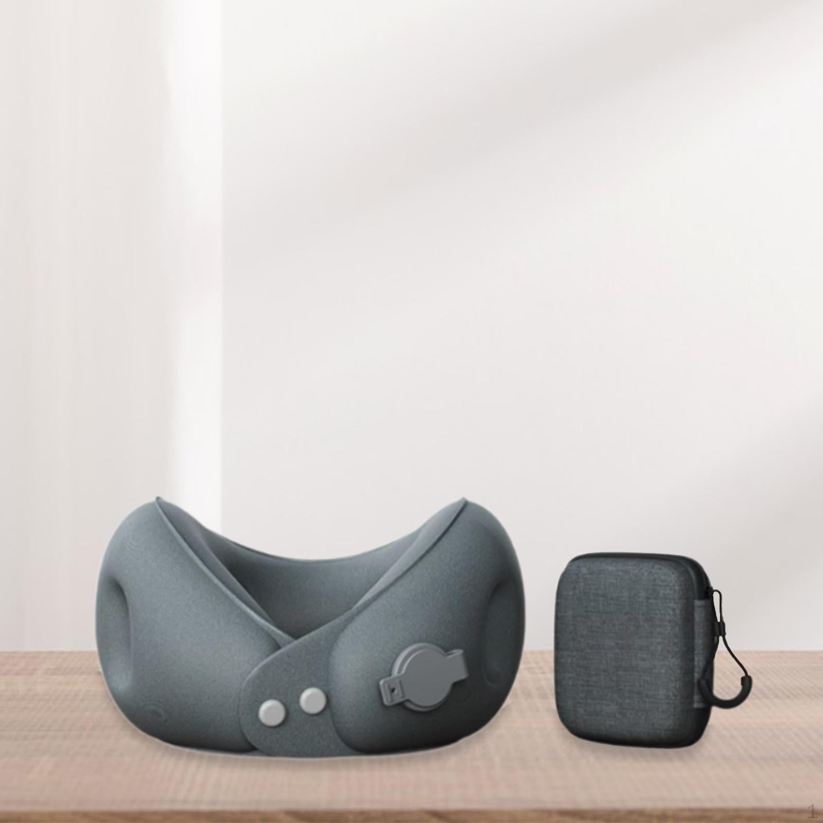 

Надувная дорожная подушка, сверхлегкая, моющаяся, портативная, поддерживающая шею With Storage Case