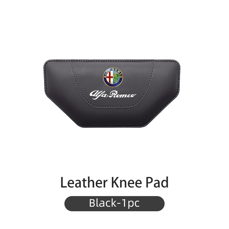 Car Knee Cushion Soft Knee Pad Elbow Thigh Support Accessories For Alfa Romeo GT Stelvio F1 Brera Volante Tonale Gloria Disco