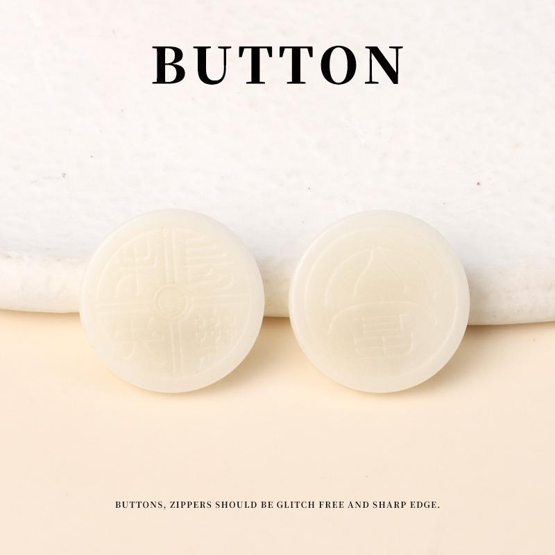 5pcs Dafu Changle Weiyang Fruit Button Chinese National Style Silk Cotton And Linen Shirt Cardigan Cheongsam Hanfu Decorative Button