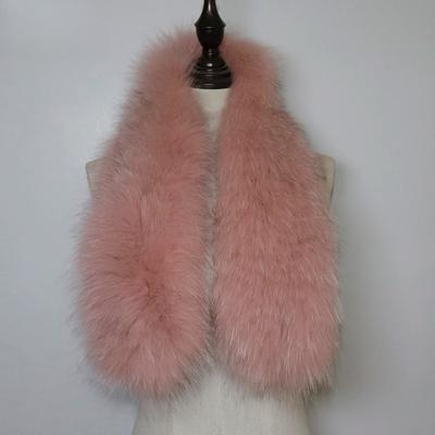 Hot Sale Natural Fox Fur Scarf Winter Women Knitted Real Fox Fur Scarves Outdoor Warm Lady Quality Genuine Fox Fur Muffler