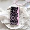 Black Lace Pattern Personalized Mobile Phone Case For Samsung S 24 Fe 25 Ultra Plus 20 Lite 21 30 22 23 24 22 Ultra 5G Fundas