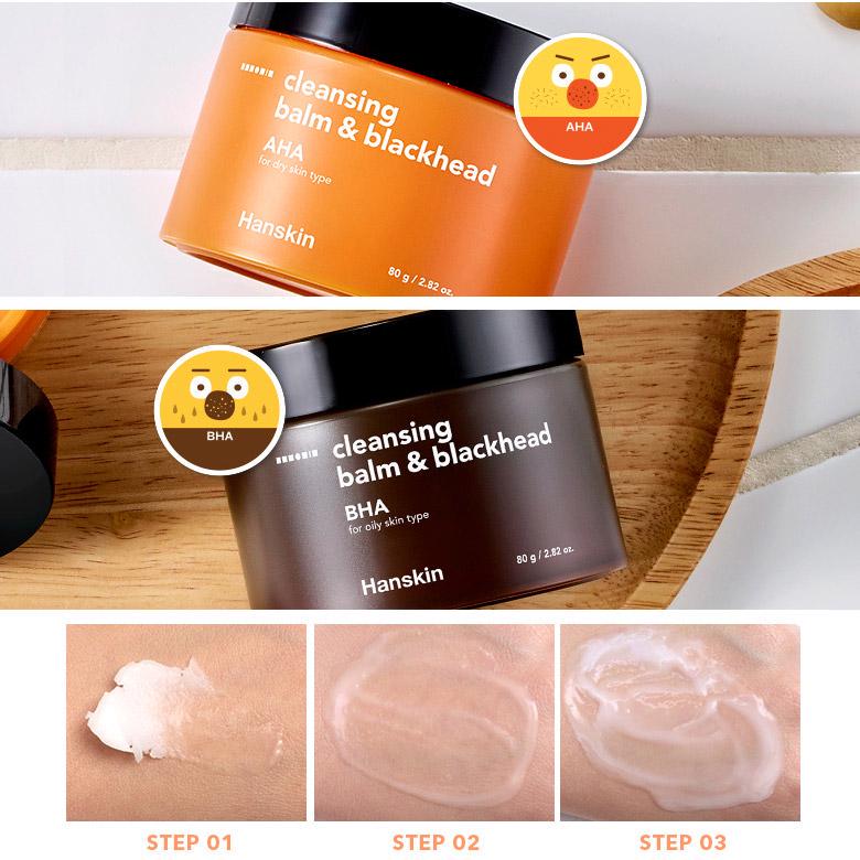 hanskin pha cleansing balm