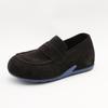 New women's Doudou shoes with one pedal, anti-velvet leather shoes to increase the height, retro casual shoes for women