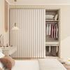 Boho Falten Verdunkelungsvorhang Thermisch Isoliert Ösen Schneidbare Trennwand für Kleiderschrank Flur Wohnzimmer