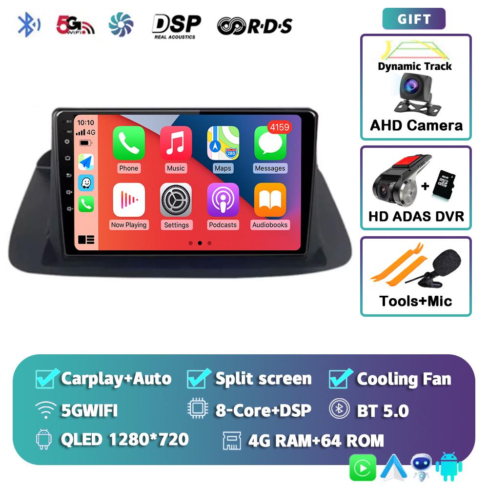 Android 14 Carplay Car Radio For Honda Accord 8 Spirior 2008-2013 GPS Multimedia Video Player Navigation GPS DSP WIFI+4G Stereo