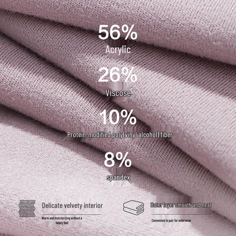 

Aimer Women s Milk Fleece Thermal Mock Turtleneck Top M