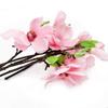 6PCS Artificial Magnoliaceae White Color Multifunctional Faux Stem Flower for Party Living Room Office Restaurant