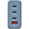Verbatim Ładowarka Sieciowa Gan 100W3Xusb-C/Usb-A + Adapter Eu/Uk/Us Gnc-100 32202