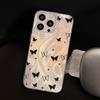 Black butterfly Phone Case For IPhone 16 16e 14 13 15 Pro Max 11 12 Pro 7 8 Plus SE 2022 Shockproof Cover Case 16 15 14 13 12 11