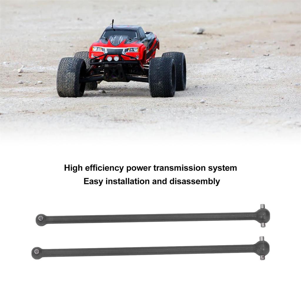 2Pcs RC Car Rear Driveshaft Set Steel Drive Shaft High Hardness Stable Rear Drive Shaft for   1Celsius7