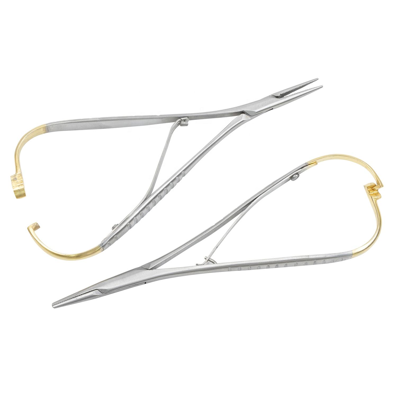 Binchi Health Electronics Stainless Steel Mathieu Needle Holder Dental Orthodontic Instrument Durable Dentistry Tweezers For Professionals
