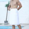 1PC Soft Man Wearable Bath Towel with Pocket  Mircofiber Swimming Beach Blanket 70*140cm