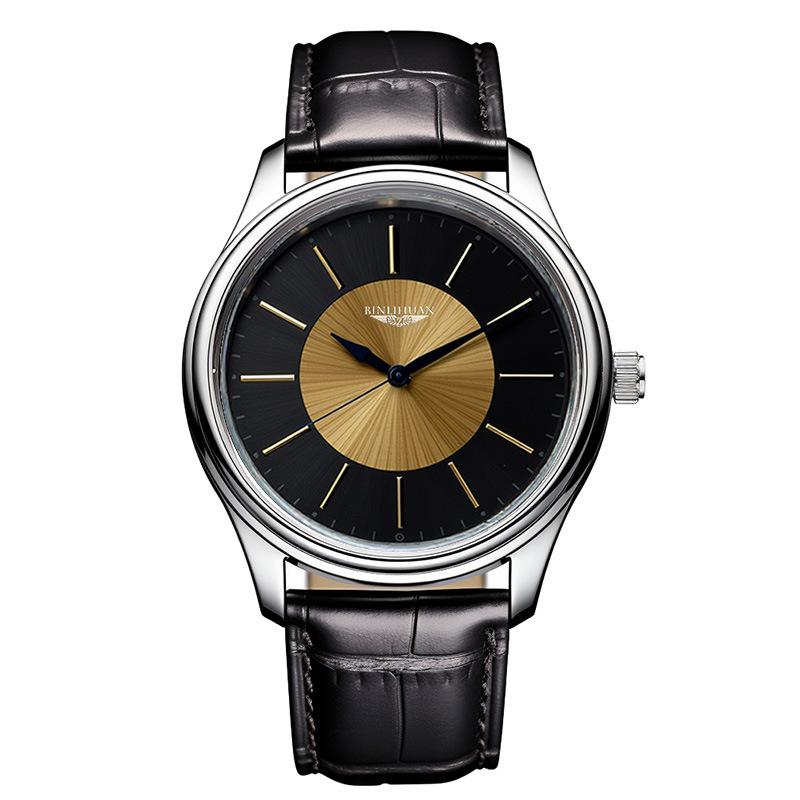 Simple Wristwatch Business Men Quartz Clock Leather Watches