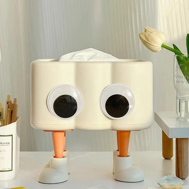 Eye Catching Tissue Dispenser Box Set Sweet Eye Tissue Dispenser Modern and Functional Tissue Storage Organizers