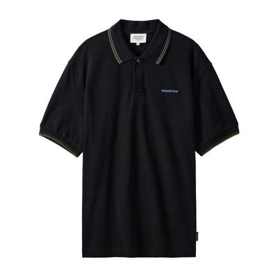 BROMPTON LONDON Collar T-Shirt - Black (P242Mpl510)