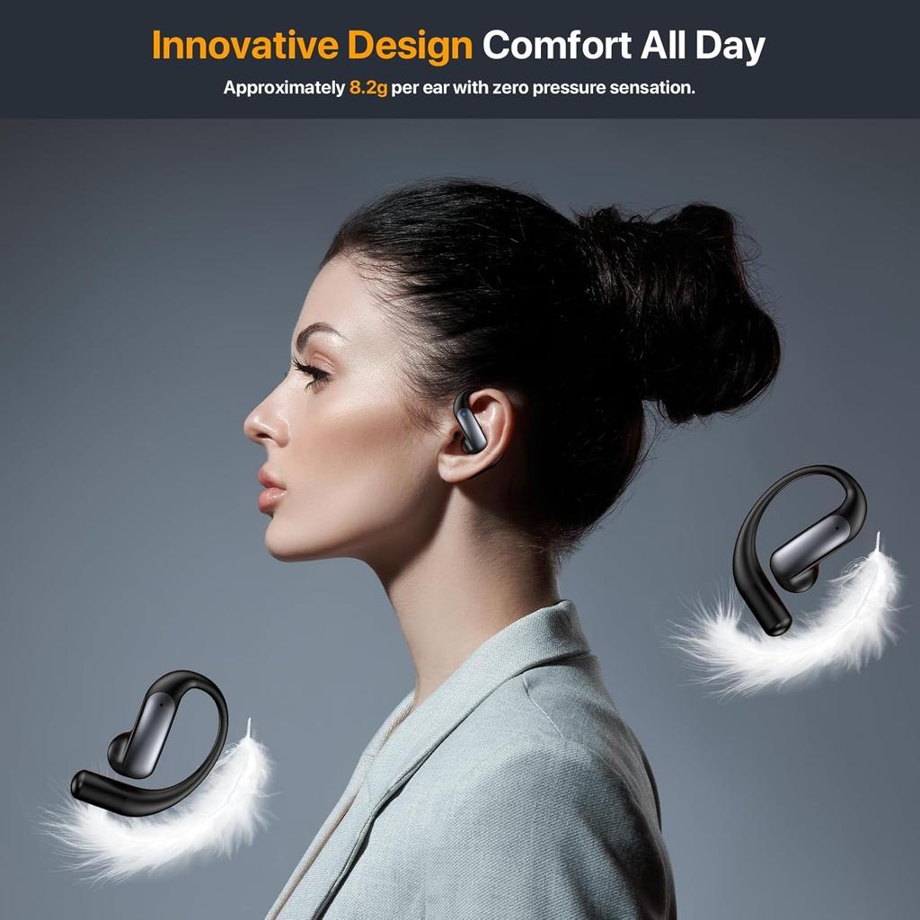 AI Translation Earbuds 144 Languages & Accents Translator Earphones 4 In 1 AI Bluetooth 5.4 Translating Headphone Support Playing Music Phone Calls