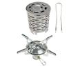 Stainless Steel Outdoor Multi-purpose Far Infrared Heating Cover Tent Heater Camping Picnic Gas Stove Warmer