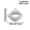 5pcs Kawaii Charm Flower Star Crab Stainless Steel Pendants For Jewelry Making Supplies Assorted Mini Charms In Bulk DIY Finding