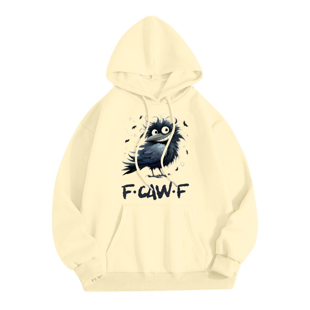 Women's Fashion Casual Long Sleeve Loose Printed Sweatshirt